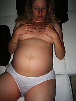 Photo 14, Pregnant bitch posing