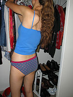 Photo 8, Gf flashing her