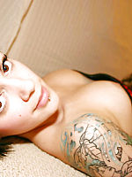 Hot tattooed black