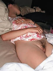 Photo 5, Wife in bed with